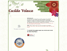 Tablet Screenshot of cacildavelasco.com.br